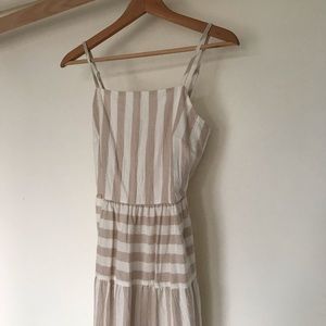 Target striped midi dress